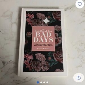 Floral 'The Handbook for Bad Days' Book